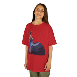Southern Cassowary | Kids Heavy Cotton™ Tee Printify