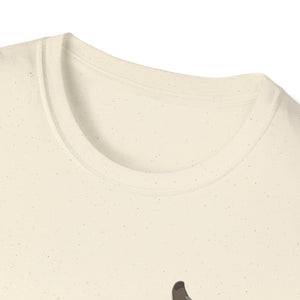 Eastern Grey Kangaroo - Small design - Unisex Softstyle T-Shirt Printify