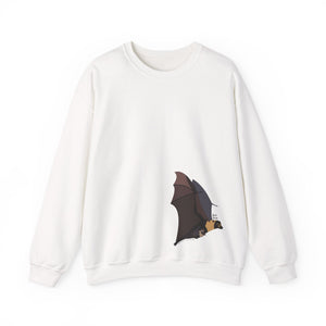 Spectacled Flying Fox (in flight) Sweatshirt | Unisex Heavy Blend™ Crewneck Printify