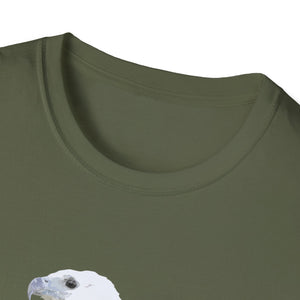 White-bellied Sea Eagle - Unisex Softstyle T-Shirt Printify