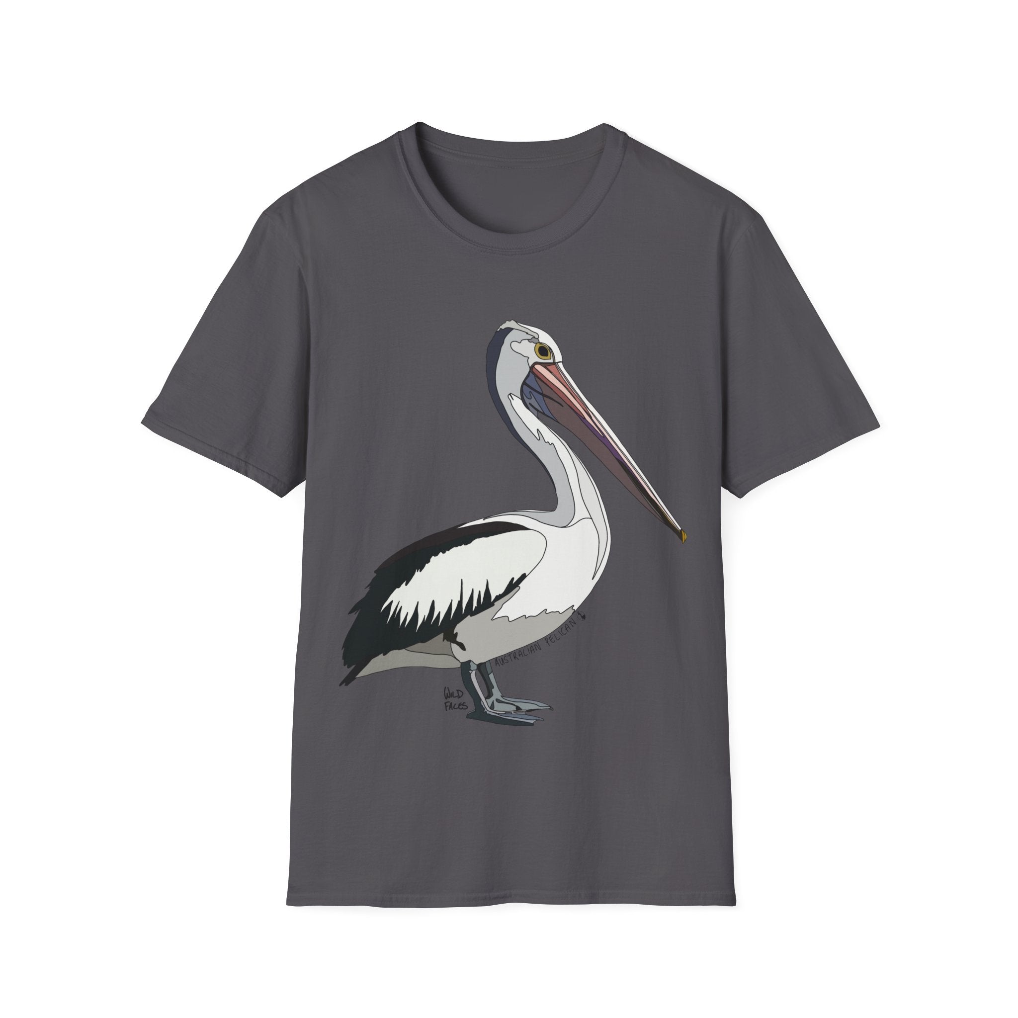 Australian Pelican - Unisex Softstyle T-Shirt