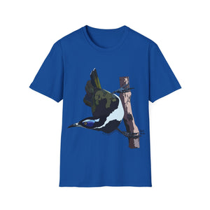 Blue-faced Honeyeater - Unisex Softstyle T-Shirt Printify
