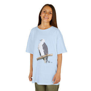White-bellied Sea Eagle | Kids Heavy Cotton™ Tee Printify