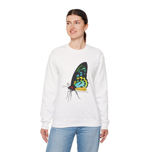 Birdwing Butterfly Sweatshirt | Unisex Heavy Blend™ Crewneck Printify