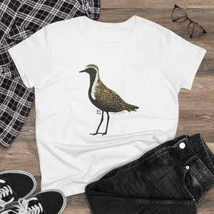 Golden Plover - Women's Midweight Cotton Tee Printify