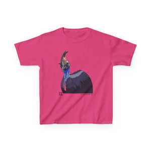 Southern Cassowary | Kids Heavy Cotton™ Tee Printify