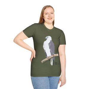 White-bellied Sea Eagle - Unisex Softstyle T-Shirt Printify