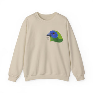 Blue-faced Parrotfinch Sweatshirt | Unisex Heavy Blend™ Crewneck Printify