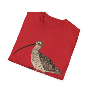 Eastern Curlew- Unisex Softstyle T-Shirt Printify