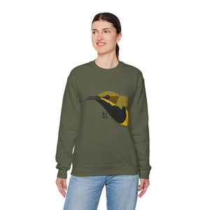 Olive-backed Sunbird Sweatshirt | Unisex Heavy Blend™ Crewneck Printify