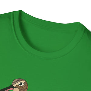 Eastern Curlew- Unisex Softstyle T-Shirt Printify