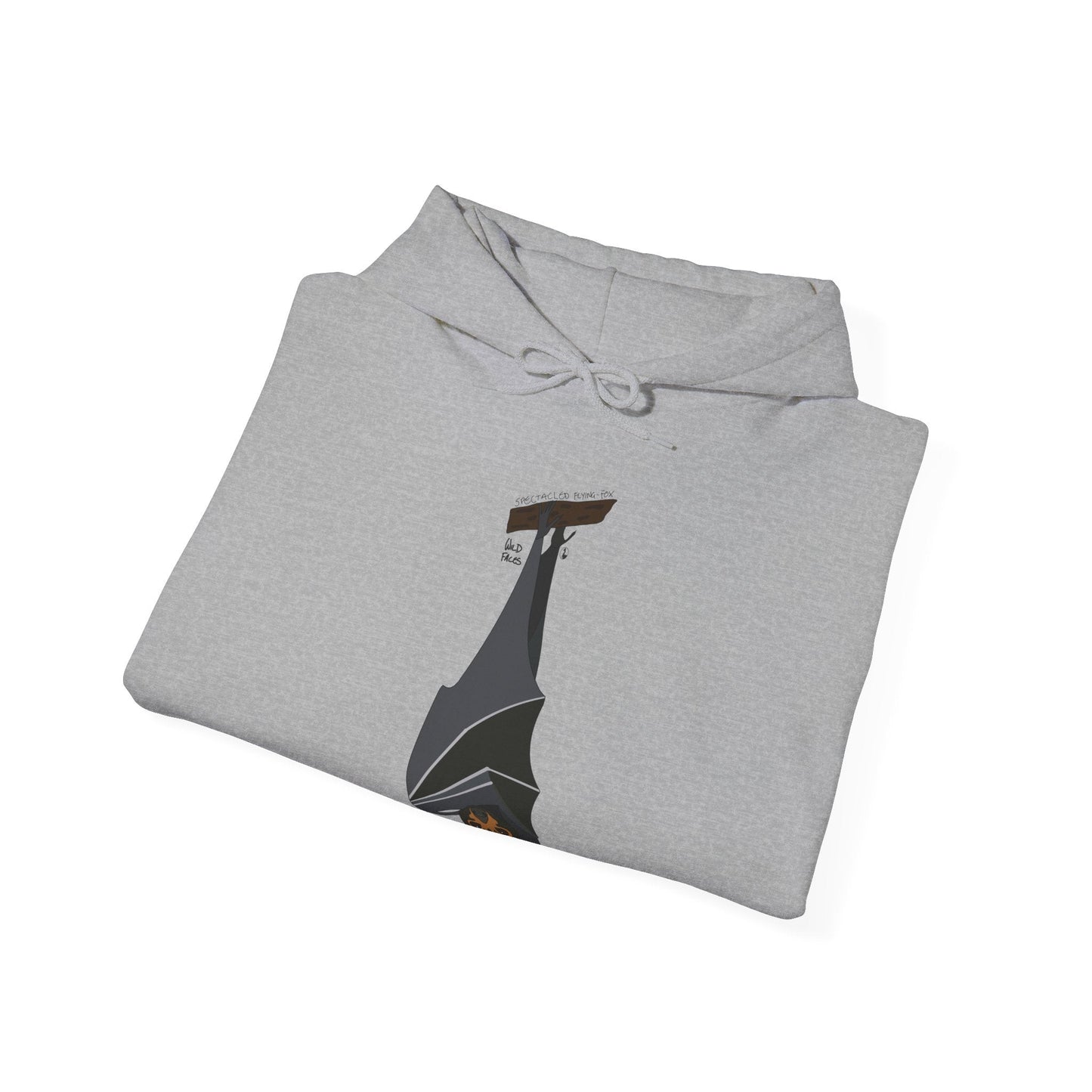 Spectacled Flying Fox | Unisex Heavy Blend™ Hooded Sweatshirt Printify