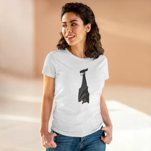 Spectacled Flying Fox - Women's Midweight Cotton Tee Printify
