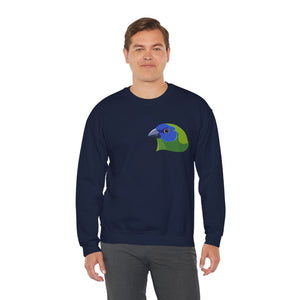 Blue-faced Parrotfinch Sweatshirt | Unisex Heavy Blend™ Crewneck Printify