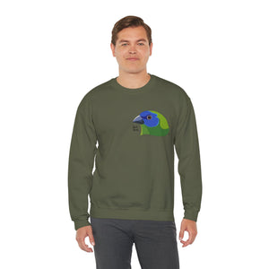 Blue-faced Parrotfinch Sweatshirt | Unisex Heavy Blend™ Crewneck Printify