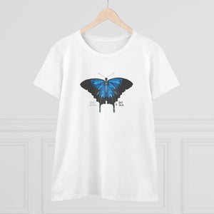 Ulysses Butterfly - Women's Midweight Cotton Tee Printify