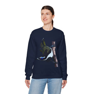 Blue-faced Honeyeater Sweatshirt | Unisex Heavy Blend™ Crewneck Printify