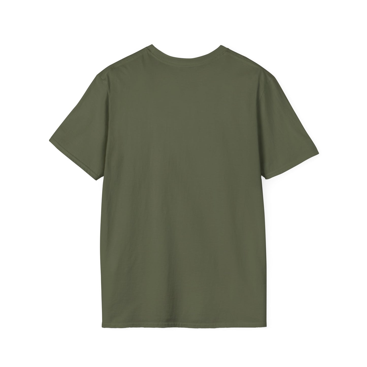 Green Turtle - Small design - Unisex Softstyle T-Shirt