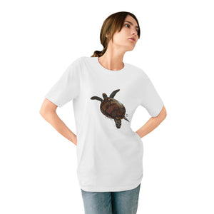 Green Turtle | Organic Staple T-shirt Printify