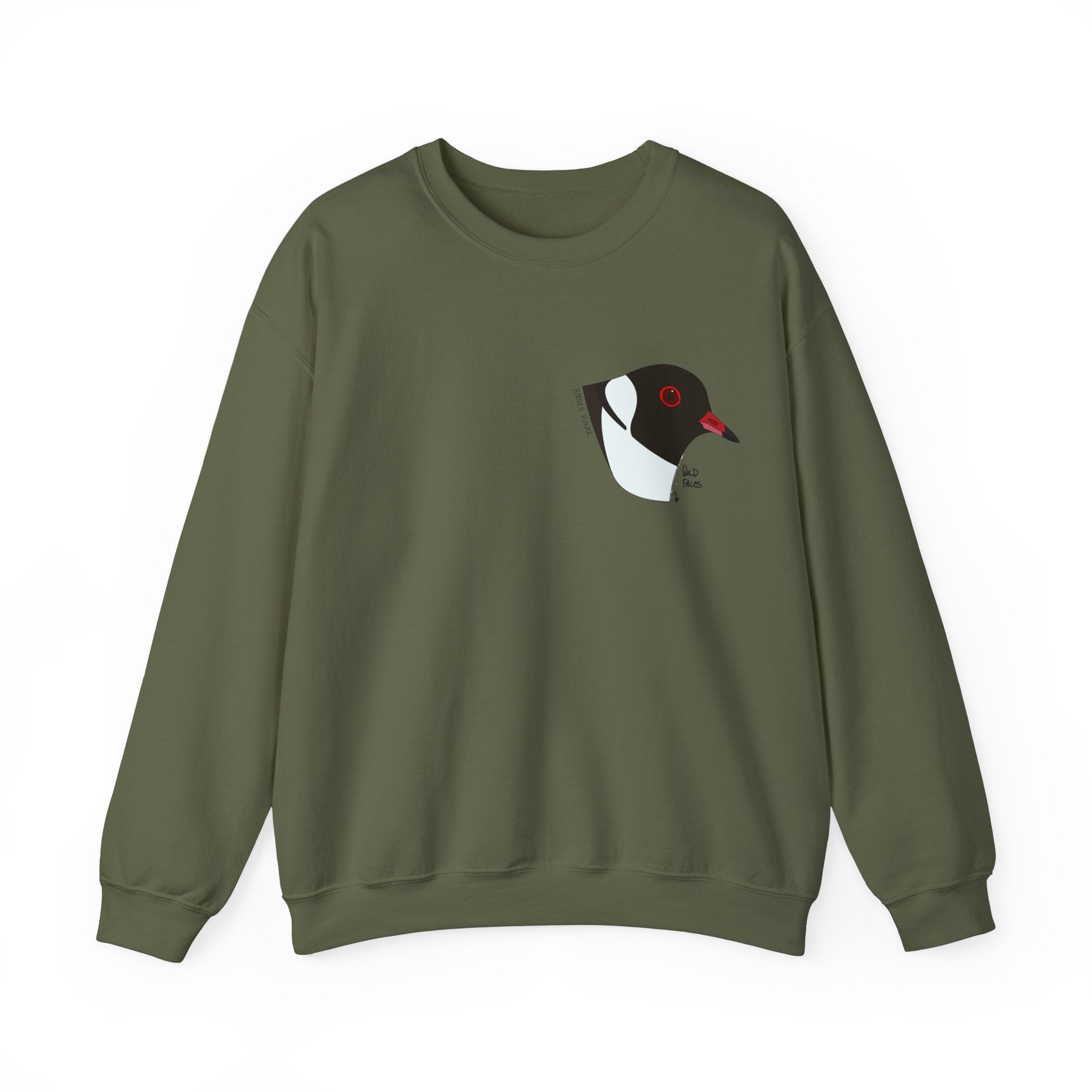 Hooded Plover (head) Sweatshirt | Unisex Heavy Blend™ Crewneck Printify