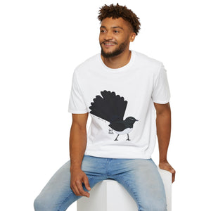 Willy Wagtail - Unisex Softstyle T-Shirt Printify