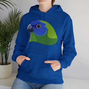 Blue-faced Parrotfinch | Unisex Heavy Blend™ Hooded Sweatshirt Printify