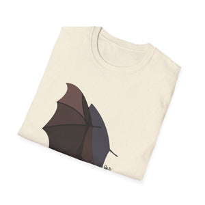 Spectacled Flying Fox (in flight) - Unisex Softstyle T-Shirt Printify