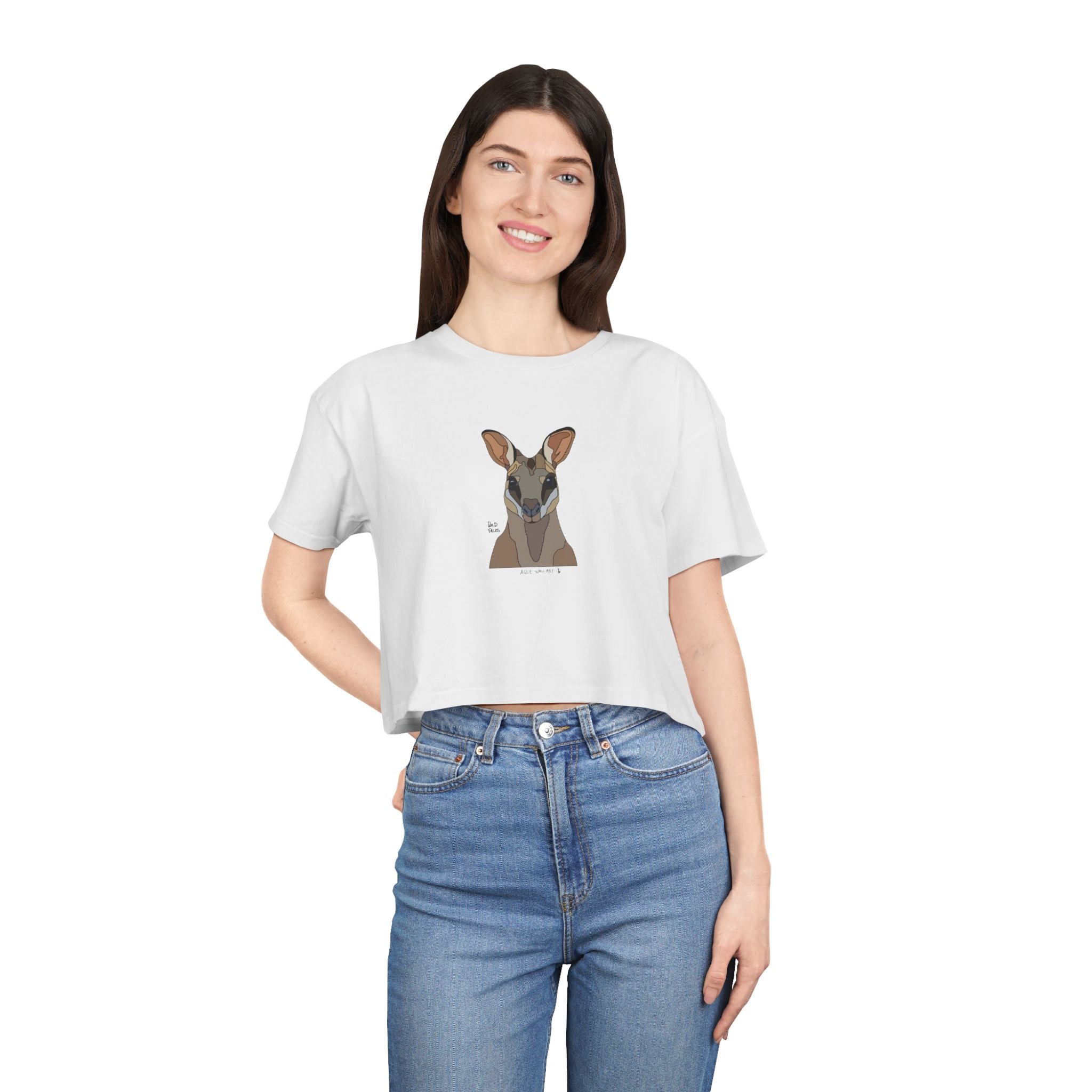 Agile Wallaby - Women's Crop Tee