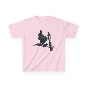 Blue-faced Honeyeater | Kids Heavy Cotton™ Tee Printify
