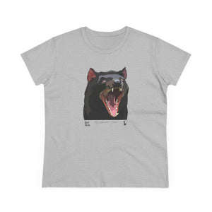 Tasmanian Devil - Women's Midweight Cotton Tee Printify