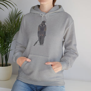 Wedge-tailed Eagle (pastel design) | Unisex Heavy Blend™ Hooded Sweatshirt Printify