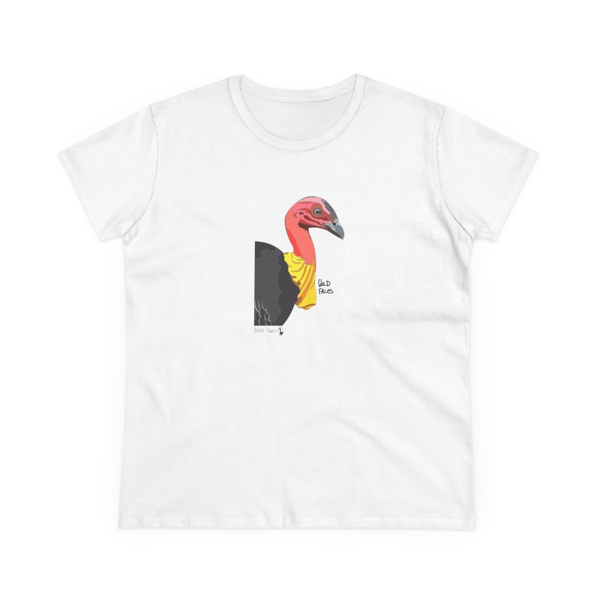 Australian Brush-turkey - Women's Midweight Cotton Tee