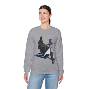 Blue-faced Honeyeater Sweatshirt | Unisex Heavy Blend™ Crewneck Printify