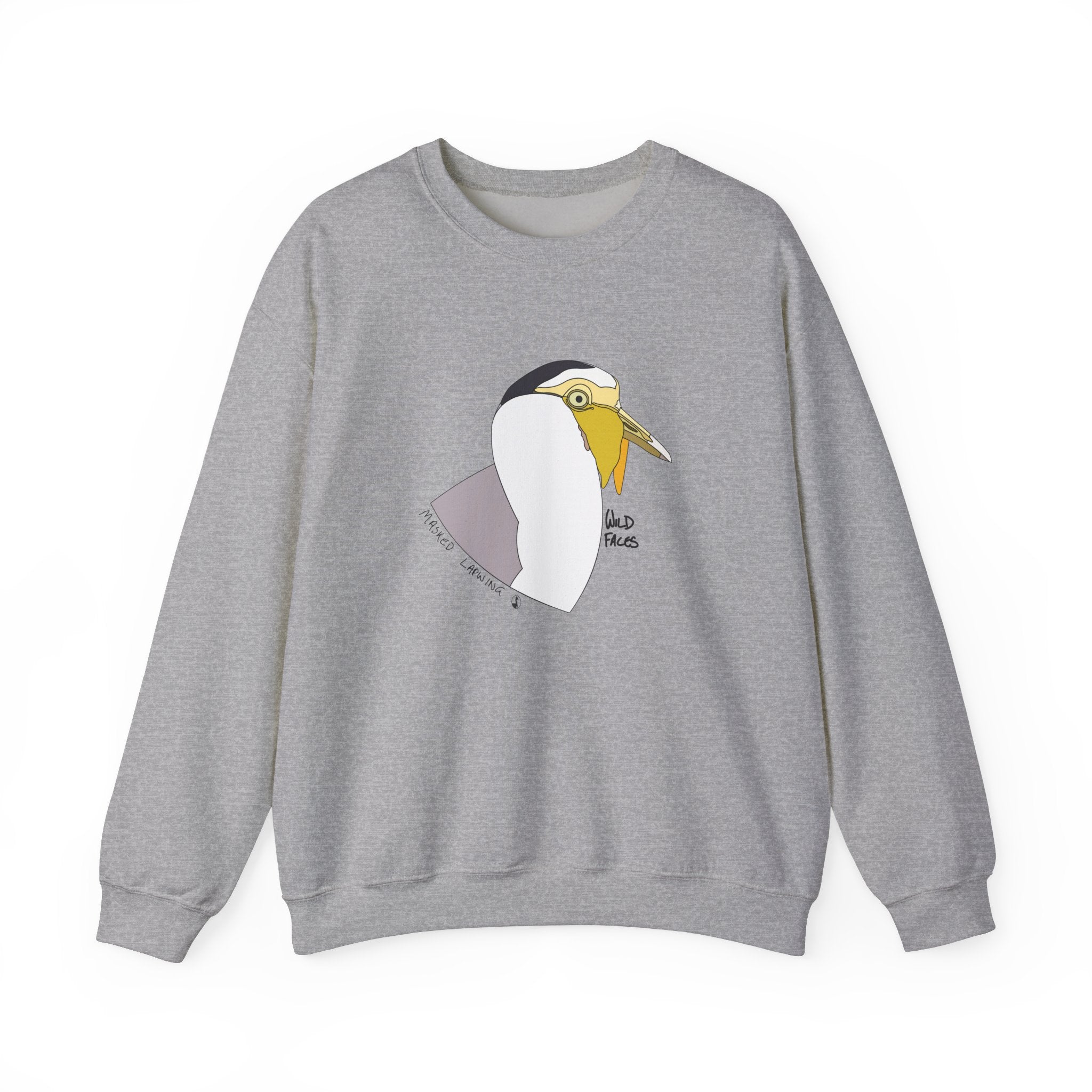 Masked Lapwing Sweatshirt | Unisex Heavy Blend™ Crewneck Printify