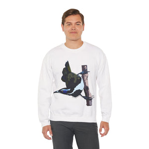 Blue-faced Honeyeater Sweatshirt | Unisex Heavy Blend™ Crewneck Printify