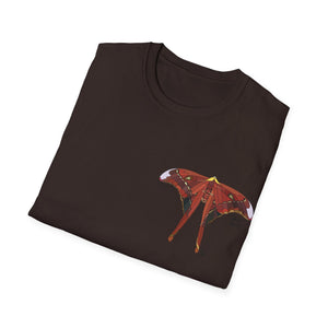 Hercules Moth - Small design - Unisex Softstyle T-Shirt Printify