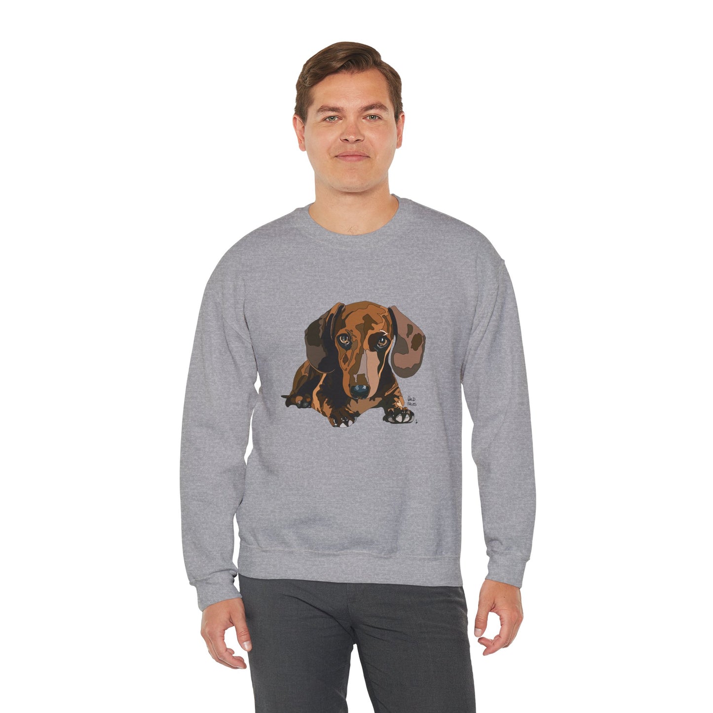 Dachshund (body) | Unisex Heavy Blend™ Crewneck