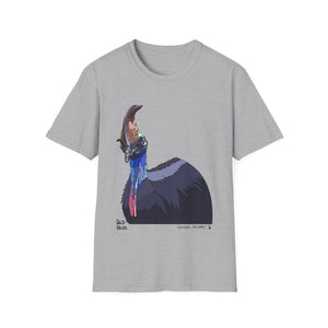 Southern Cassowary - Unisex Softstyle T-Shirt Printify