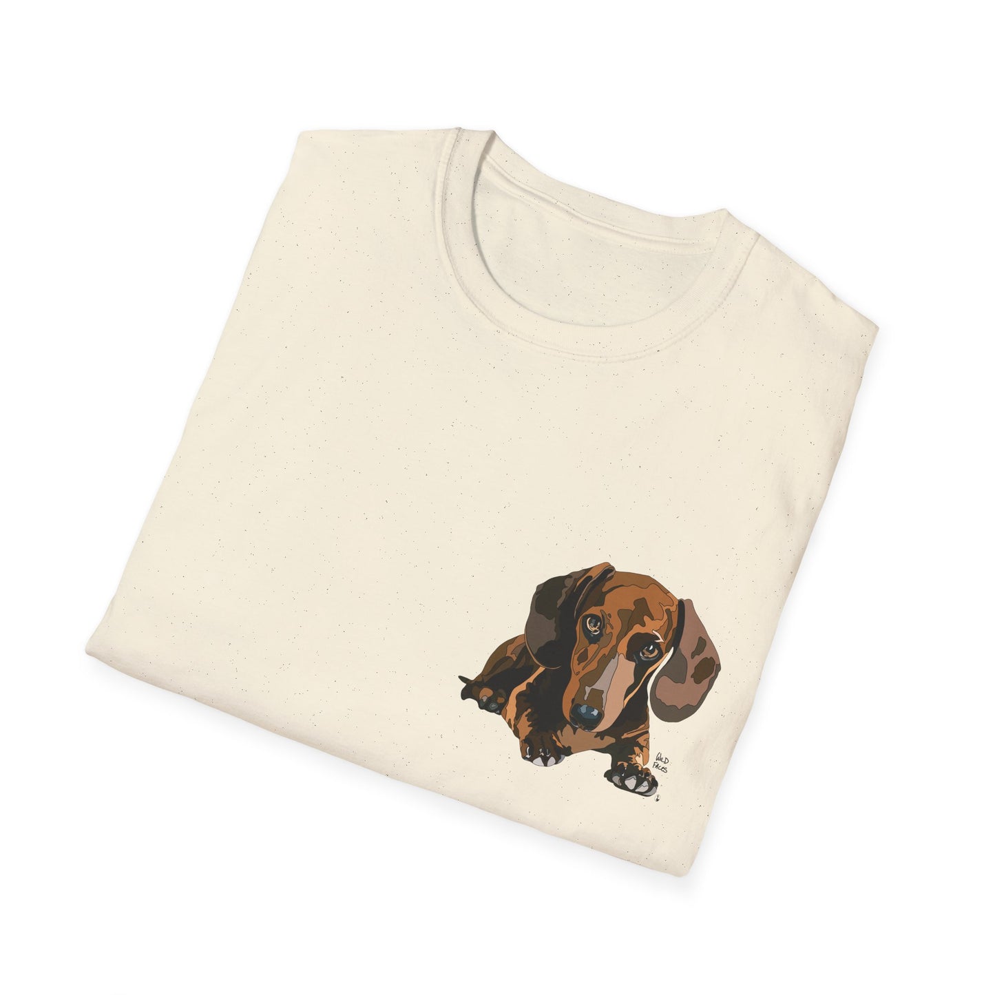 Dachshund (small body) - Unisex Softstyle T-Shirt