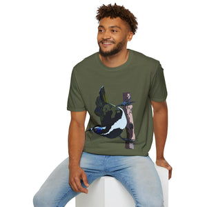 Blue-faced Honeyeater - Unisex Softstyle T-Shirt Printify