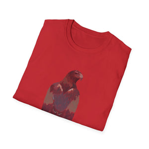 Wedge-tailed Eagle (pastel design) - Unisex Softstyle T-Shirt Printify