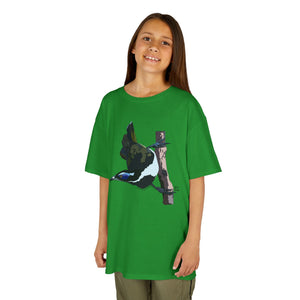 Blue-faced Honeyeater | Kids Heavy Cotton™ Tee Printify