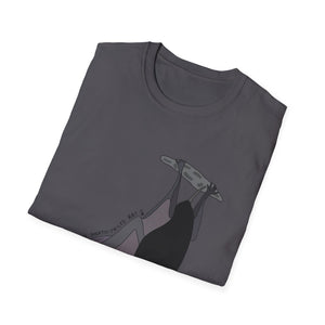 Yellow-bellied Sheath-tailed Bat - Unisex Softstyle T-Shirt - Wild Faces