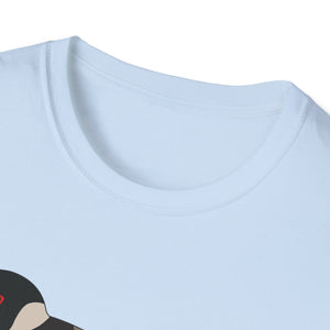 Hooded Plover - Unisex Softstyle T-Shirt Printify