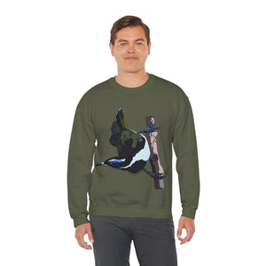 Blue-faced Honeyeater Sweatshirt | Unisex Heavy Blend™ Crewneck Printify