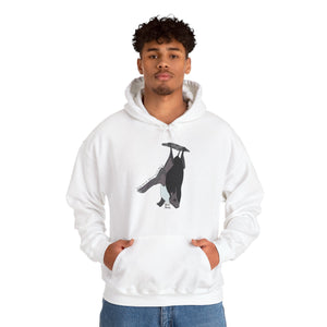 Yellow-bellied Sheath-tailed Bat | Unisex Heavy Blend™ Hooded Sweatshirt Printify