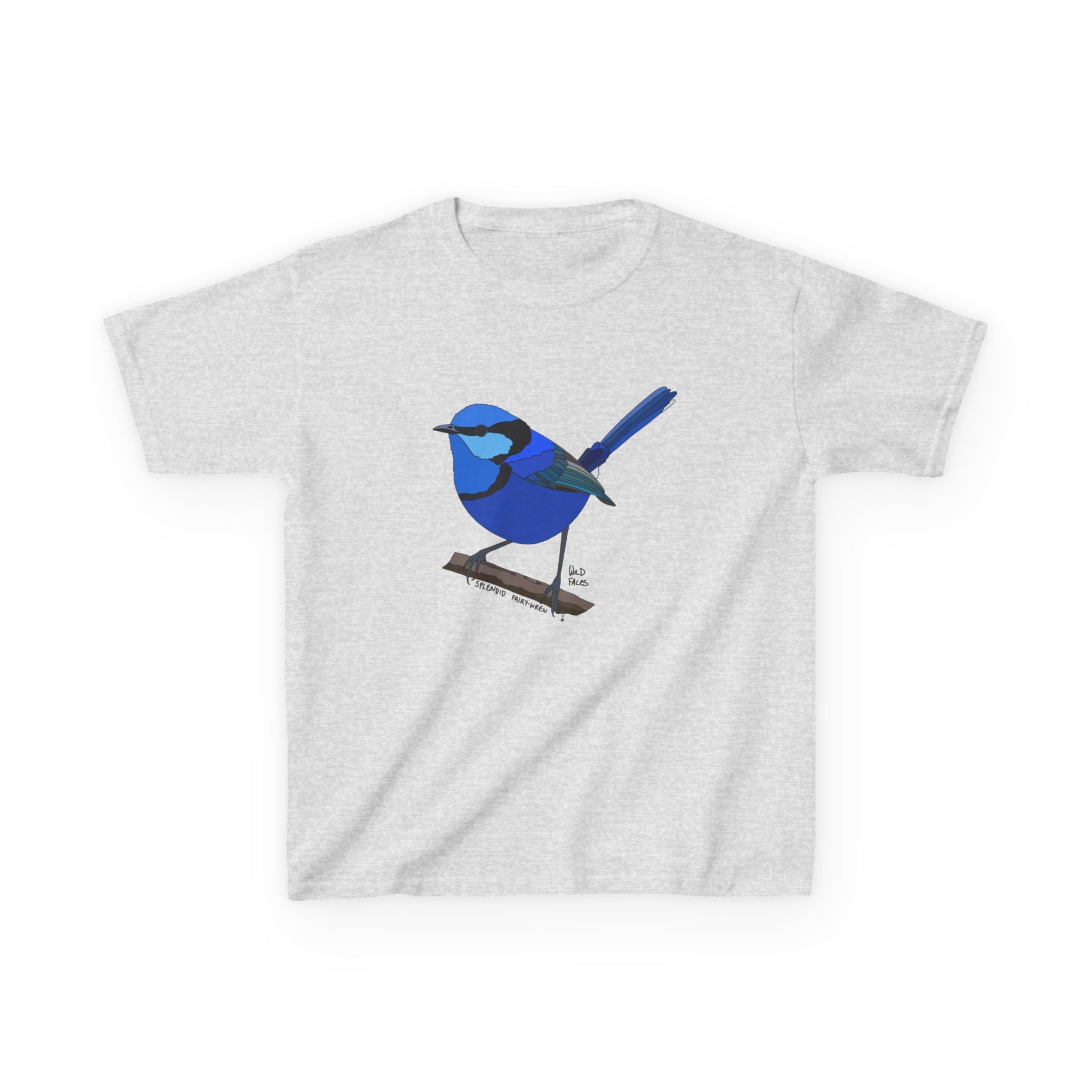 Splendid Fairy-wren | Kids Heavy Cotton™ Tee
