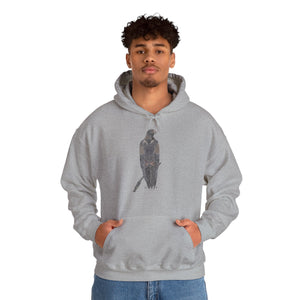 Wedge-tailed Eagle (pastel design) | Unisex Heavy Blend™ Hooded Sweatshirt Printify