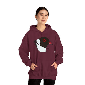 Hooded Plover (head) | Unisex Heavy Blend™ Hooded Sweatshirt Printify