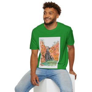Southern Rockhole, Nitmiluk- Unisex Softstyle T-Shirt Printify